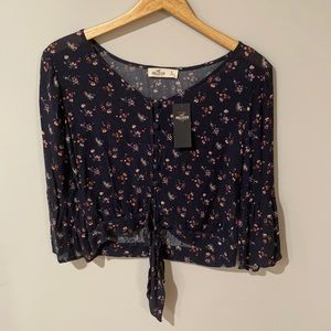 Hollister Small Floral Blouse